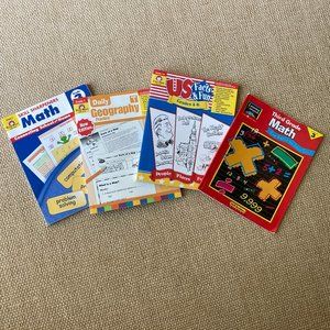 Four Math & Us Fun Fact Childrens Books